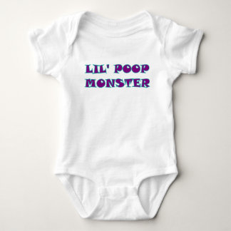 Lil' Poop Monster, Lil Kinder Collectie Romper