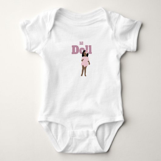 Lil pop T-shirt baby romper (Voorkant)