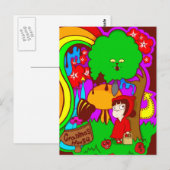 Lil Red Briefkaart (Voorkant / Achterkant)