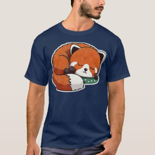 Lil Red Panda Nap T-shirt