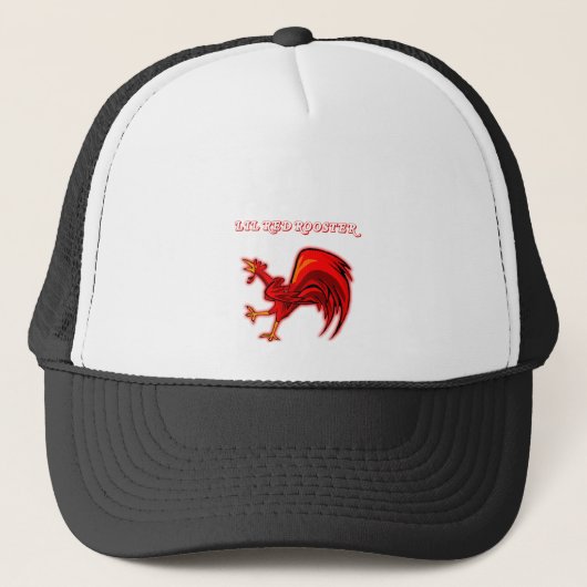 Lil Red Rooster Trucker Pet (Voorkant)