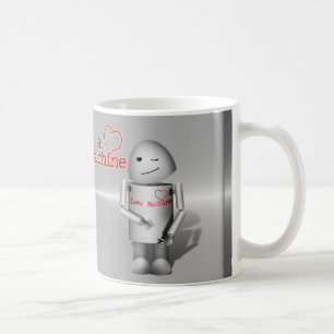 (Lil' Robo-x9) Liefde machine Koffiemok