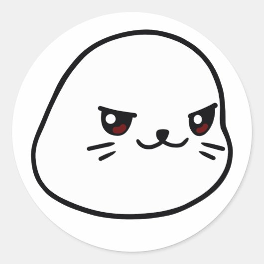 Lil Sappys CUTE MAIS DANGEREUX Sticker (Devant)