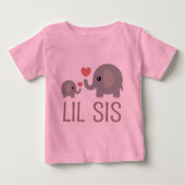 Lil Sis Elephant Gift Idee (Voorkant)