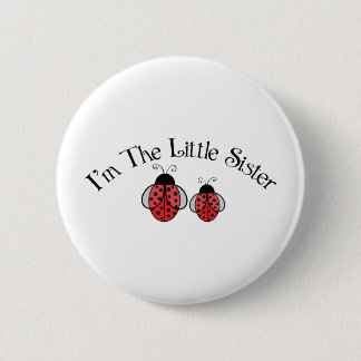 Lil Sis Ladybug Ronde Button 5,7 Cm