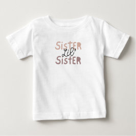 Lil' Sister Tee. Companion to  Big Sister Tee