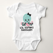 Lil' Sister's Sweetheart Kawaii Octopus Romper (Voorkant)