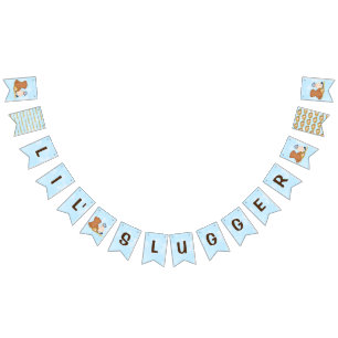 Lil' Slugger Baseball Thed Baby shower Banner