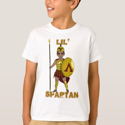 Lil' Spartan T-shirt (Voorkant)