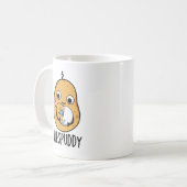 Lil Spuddy Funny Potato Pun Koffiemok (Voorkant links)