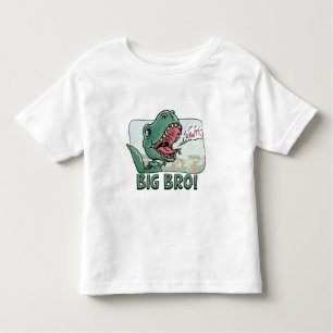 Lil' T Rex Big Bro oudere tandvleestandar Kinder Shirts