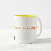 LIL VERT DUDE 11 oz. mug à deux tons (Devant droit)