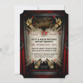 Lil Voodoo Doll Invitation de la fête d'Halloween (Dos)