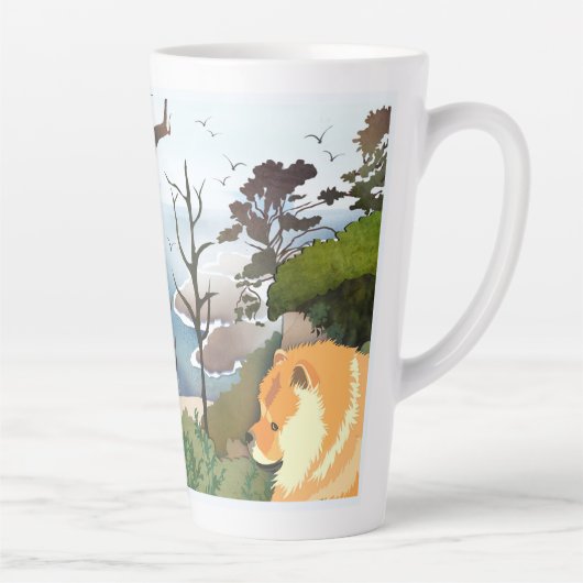 LIL WEATHER Chow - Mok met design aan beide zijden (Rechts)