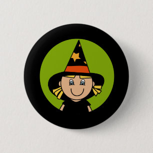 Lil' Witch Ronde Button 5,7 Cm
