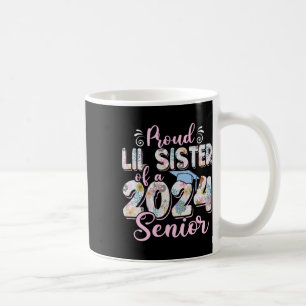 Lil Zuster van een CL van 2024 Senior Afstuderen 2 Koffiemok