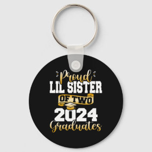 Lil zuster van twee 2024 afgestudeerden CL van 24 Sleutelhanger