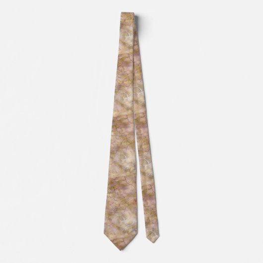  LILA ABSTRACT STROPDAS VOOR GROENEN (Voorkant)