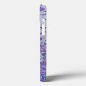 Lila acrylvezel Abstracte vloeisel Case-Mate iPhone Case (Achterkant / Links)