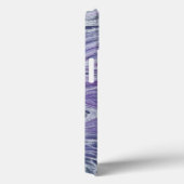 Lila acrylvezel Abstracte vloeisel Case-Mate iPhone Case (Achterkant / Rechts)