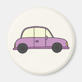 Lila Auto Magneet