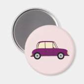 Lila Auto Magneet (Voorkant / Achterkant)