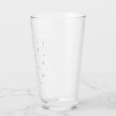 Lila bloemen glas (Links)