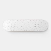 Lila bloemen skateboard (Horizontaal)