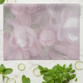 Lila bloesem theedoek (Gevouwen)