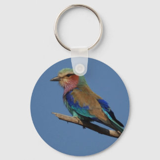 Lila-Breasted Roller Bird Sleutelhanger