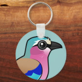 Lila broodrooster sleutelhanger (Voorkant)