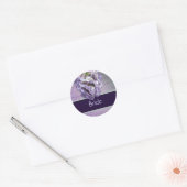 Lila bruids stickers (Envelop)