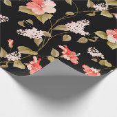 lila cadeaupapier (Hoek)