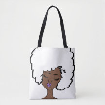 Lila canvas tassen