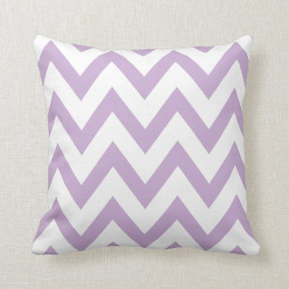 Lila Chevron Kussen