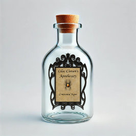 Lila Cloven's Apothecary: Centennial Paper Sticker