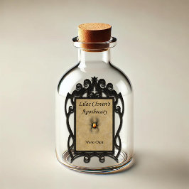 Lila Cloven's Apothecary: Maanstof Sticker