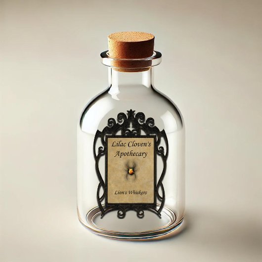 Lila Cloven's Apothecary: Mercurius Sticker