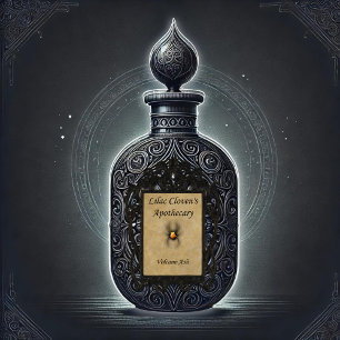 Lila Cloven's Apothecary: vulkaanas Sticker