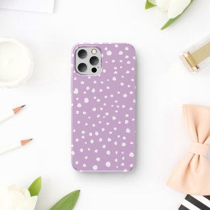 Lila Dalmatische Spots, Dalmatische Stippen, gecit iPhone 11 Hoesje