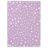 Lila Dalmatische Vlekken, Dalmatische Stippen, Jou Klembord (Achterkant)