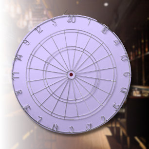 Lila dromen Effen kleur   Klassiek Elegant Dartbord