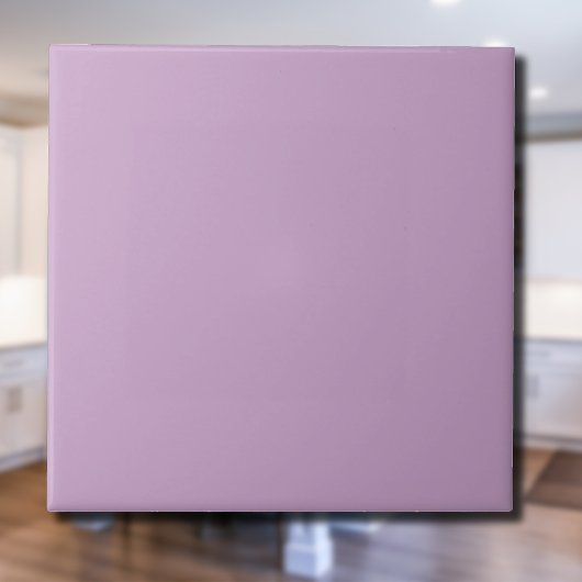 Lila effen kleur | Klassiek Elegant Tegeltje