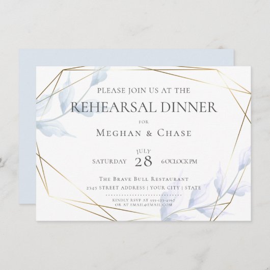 Lila en mosterdblauwe kledij kaart (Voorkant / Achterkant)