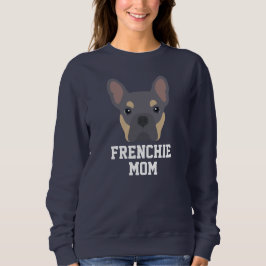 Lila en Tan French Bulldog Dog Mam Sweatshirt