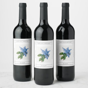 Lila  Etiket voor gelukkige moederdag