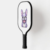 Lila Franse Bulldog Pickleball Paddle (Links)