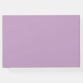 Lila Gastenboek (Achterkant)