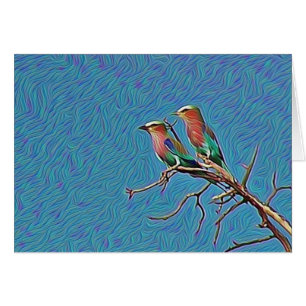 Lila gebroken rollen