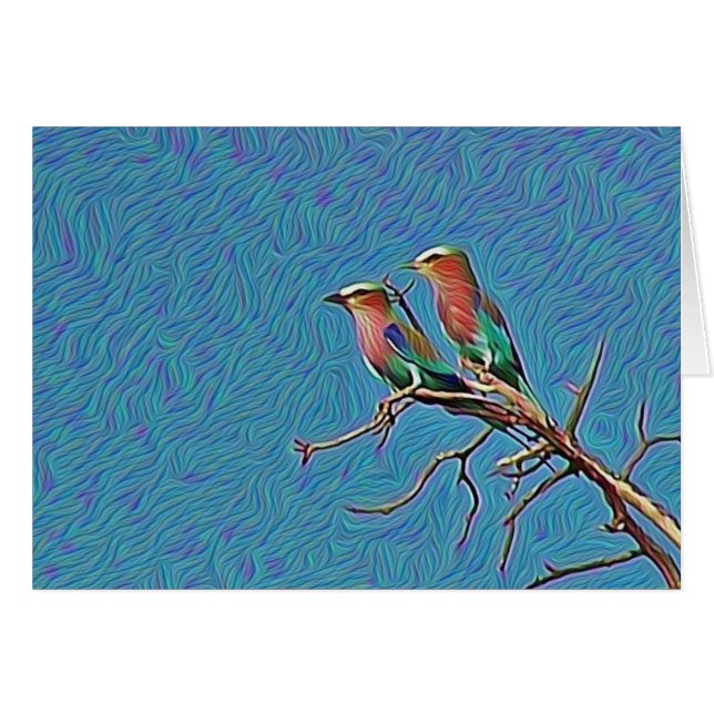 Lila gebroken rollen (Voorkant Horizontaal)